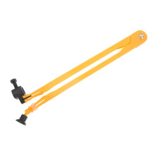 Plastic compass teaching aids Back to school supplies Design compass with pencil Orange ABS