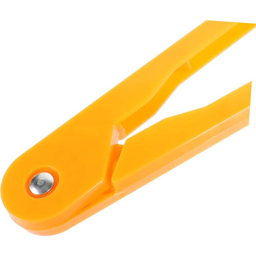 Plastic compass  teaching aids Back to school supplies Design compass with pencil Orange ABS 1