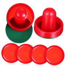 1 set of ice hockey accessories, ice hockey pusher, replacement pucks, felt pads for table games, for hockey games and table game accessories.