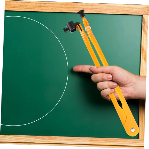 1 Piece Large Compass for Math Class Drawing Tool with Suction Cup Design for School Supplies and Precise Circle Drawing 2