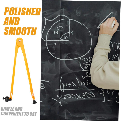 1 Piece Large Compass for Math Class Drawing Tool with Suction Cup Design for School Supplies and Precise Circle Drawing 1