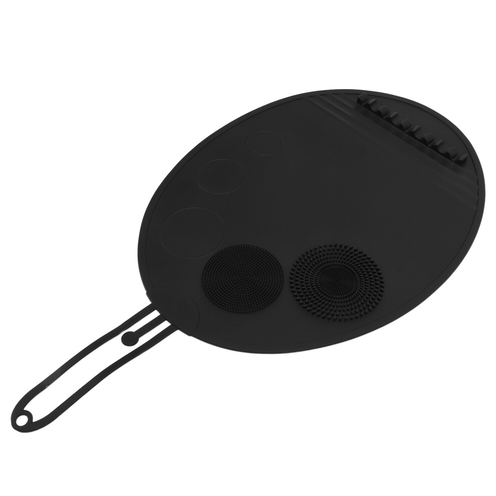 Silikon-Reinigungsmatte fÃ¼r Make-up-Pinsel,