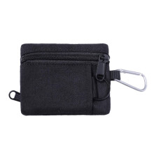 Key Card Case Hunting Equipment Bag For Hunting Gear Waist Belt Wallet Holder Sports Outdoor Waist Pack Black Color
