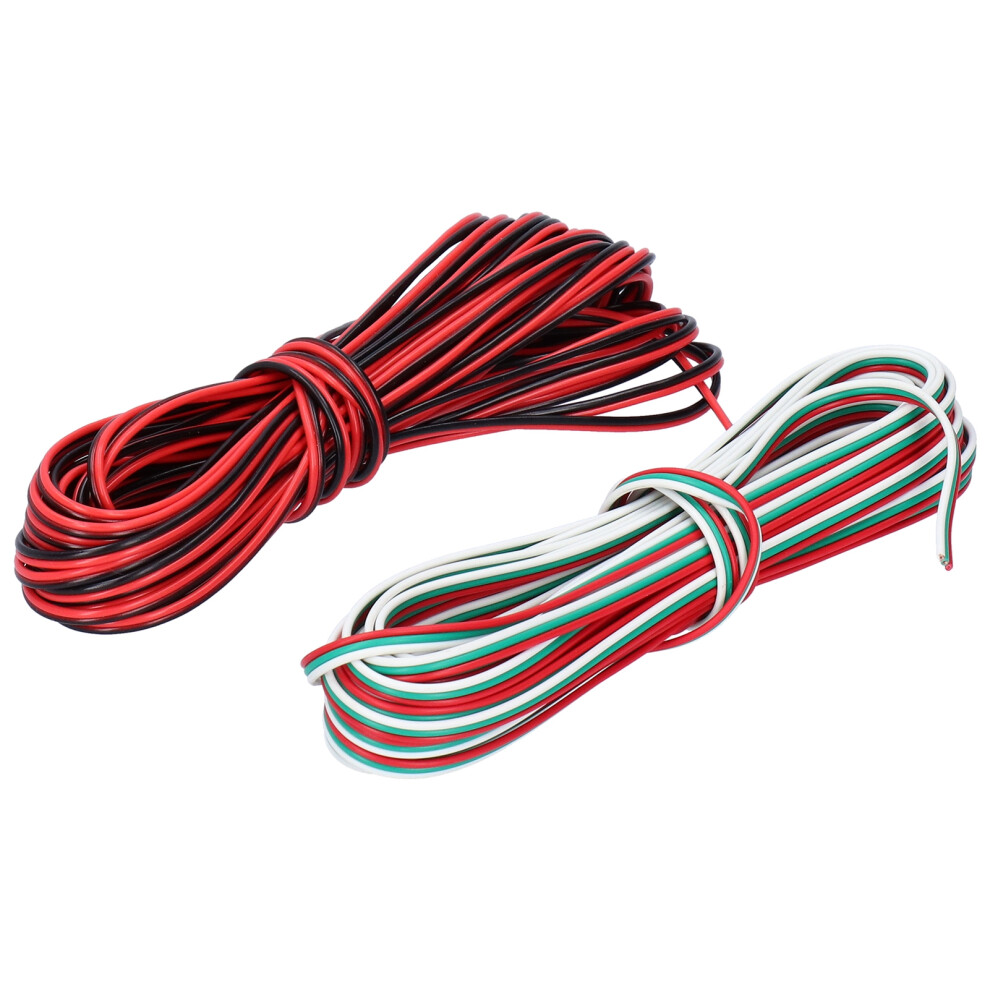 Rgb Extension Cable 2Pin/3Pin For Led Strips, 10M, Copper Wire 9311379333905