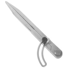 Drawing tool Geometry Compass Curve ruler For sewing Measuring tool Protractor Sewing gauge Durable compass Marking gauge Silver Carbon steel