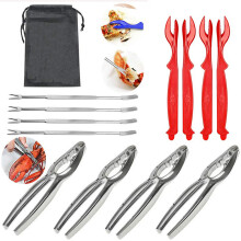 Ergonomisch gestaltetes Hummerknacker-Set, hochwertige, lebensmittelechte Materialien zum Knacken von Meeresfrüchten und Nüssen, perfekt für