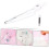 Metal White Geometry Compasses for Students Art Math Drawing 2