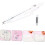 Metal White Geometry Compasses for Students Art Math Drawing 4