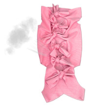 Cat Surgical Recovery Suit Breathable Pink Size S For Female Cats Post Surgery Wound Lick Prevention Indoor Home Care
