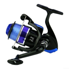 Metal Spool Fishing Reel 5.1:1 Gear Ratio MK1000 Foldable Rocker Arm Left Right Interchangeable Handle