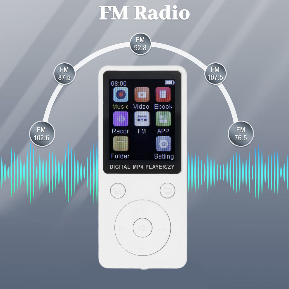 Mp3-Player, 1,8-Zoll-Farbbildschirm, Hifi-Sound, 7661675868352