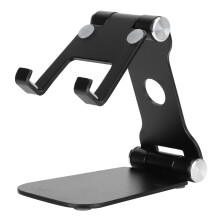 Suport pliabil pentru telefon desktop, bucurați-vă de confortul compatibilității cu carcasele grele, găsiți unghiul de vizualizare perfect cu
