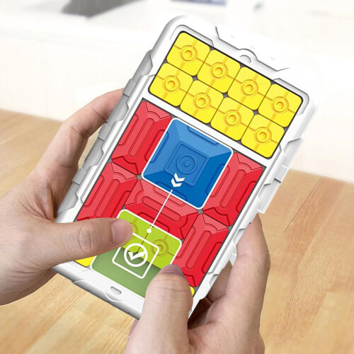 Magnetic Sliding Block Game with 500 Challenges for Brain Training Ref: 1511 1