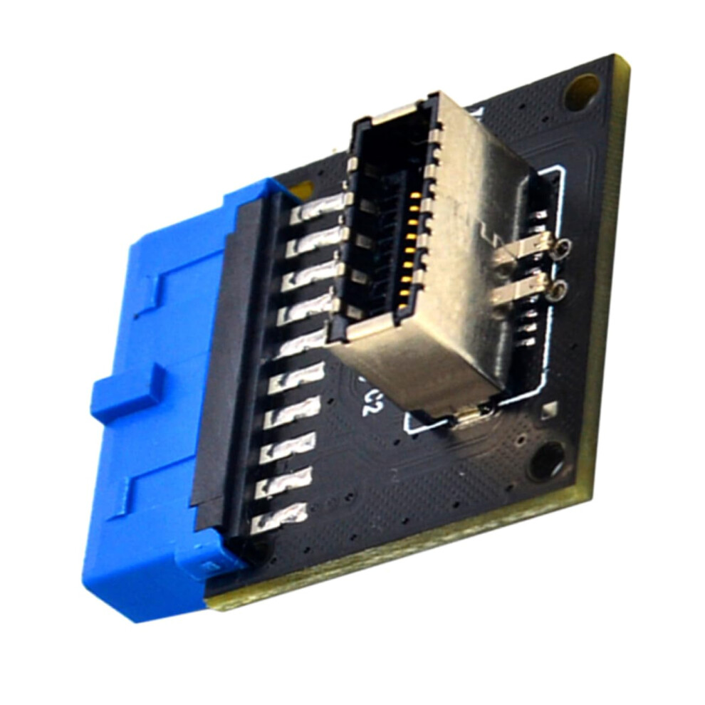 Usb Front Panel Adapter Typee Converter For Internal Usb Header, Usb Header Splitter For Motherboard Extension 9347817086577