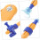 Compass Drawing Large Compass for Drawing Circles Compass Made of Plastic Geometry Circle Tool Plastic 2