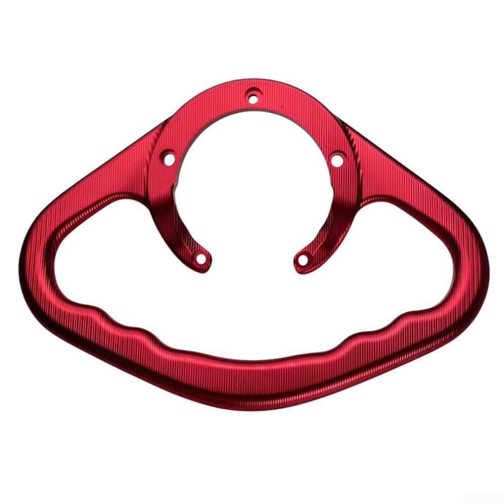 Motorcycle Passenger Fuel Tank Grab Handle Bar Compatible With Bmw And Honda Models Cnc Aluminum Alloy Red 9382693932082