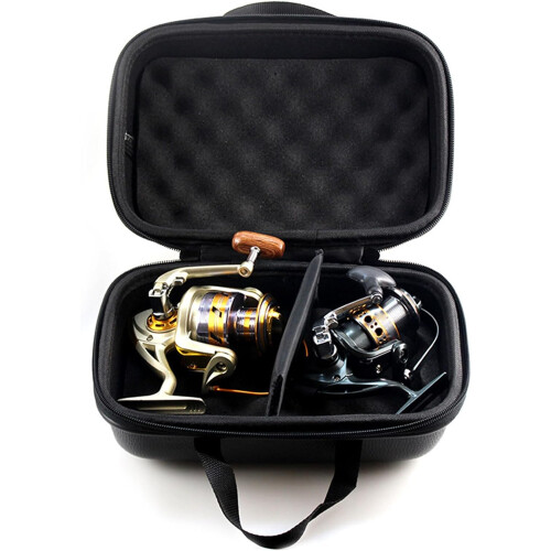 Fishing Reel Case Shockproof Waterproof Tackle Storage Protective Case For Reels 2