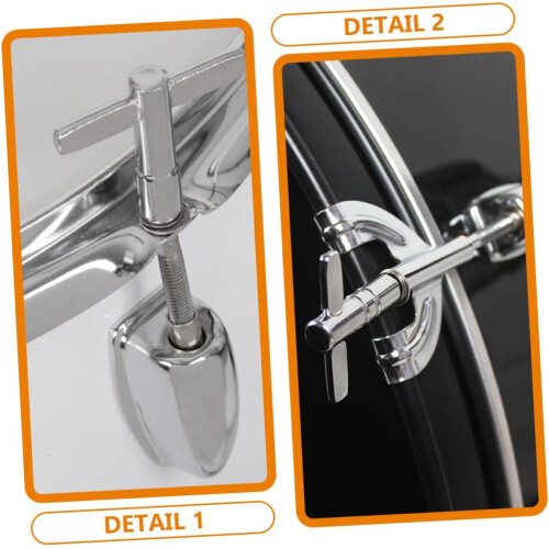 2 pieces drum key Tshaped drum tuning key tool for precise adjustments and  portability, ergonomically designed for drummers. 2