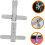 2 pieces drum key Tshaped drum tuning key tool for precise adjustments and  portability, ergonomically designed for drummers. 2