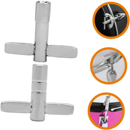 2 pieces drum key Tshaped drum tuning key tool for precise adjustments and  portability, ergonomically designed for drummers. 1