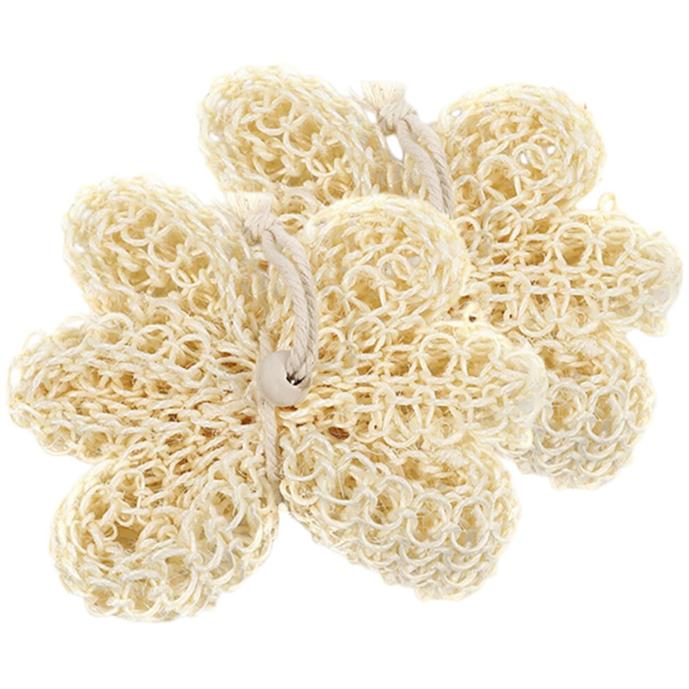 Sisal Shower Balls Exfoliating Bath Scrubbers, Set of 2, 100% Natural Sisal for Gentle Exfoliation and Soft Skin