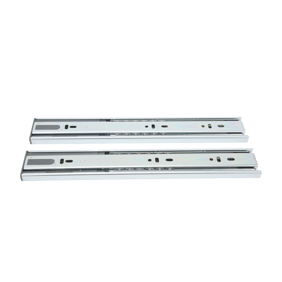 2 Pcs 12In Drawer Slides 30Kg Load Capacity Cold Rolled Steel 4131373778138