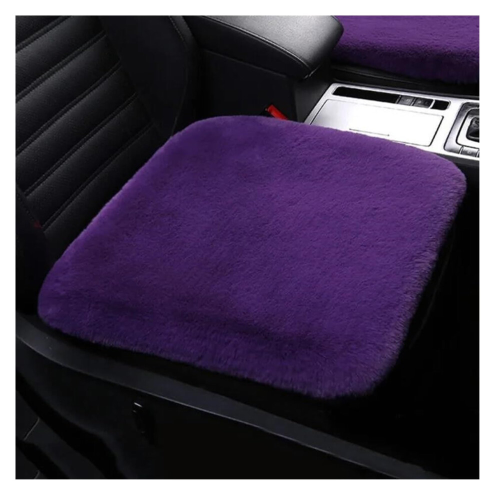 Car Seat Pads Winter Plush Seat Cover Thickened Car Seat Cushion Universal Four Seasons Interior Color J Size 1 9382693932402