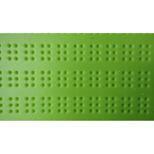 9 Lines 28 Cells Braille Writing Slate with 2 Pcs Stylus 1