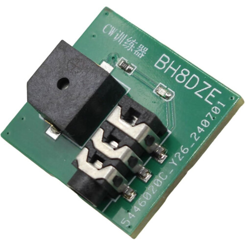 Efficient Morse Code Training Device Morse Key Trainer with LED Visual Feedback and Audio Alerts for Versatile Use 2