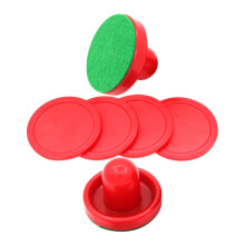 76mm Air Hockey Pusher Set Complete Hockey Parts Pucks Resin Replacement Parts For Hockey Games Play In The Hall