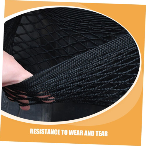 Dual Layer Elastic Cargo Net for Electric Bicycle, Durable Organizer for Front Basket, Versatile Storage and Easy Access 1