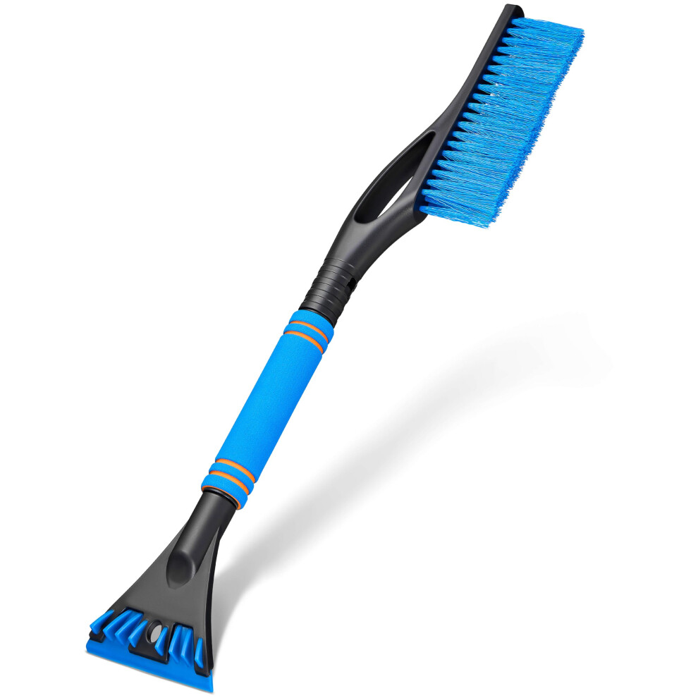 Car Ice Scraper With Broom, Paint Protection, 2In1, Ice Breaker, Frost Scraper 9382693756596