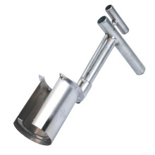 Stainless Steel Garden Transplanting Tool With THandle For Bulbs And Fruit Trees Multipurpose Soil Sampler And Digger Ref: 1615