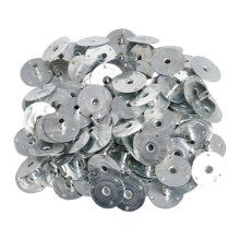 100 Pack Metal Candle Wick Sustainers for Tealight Making, Wick Positioning and Even Burn