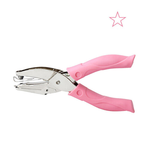 Compact 5mm Metal Plastic Handheld Single Hole Punch for Home Office 1
