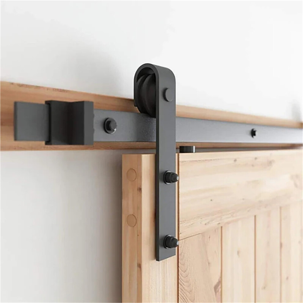 Barn Door Hardware Kit 1.2M/2M/2.5M/3M Sliding Barn Door Track Slides Only Tracks Not Included Rollers 9382693933508