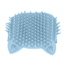 Table de massage en silicone bleu pour chatons et chats, coin pour chat, auto-soin