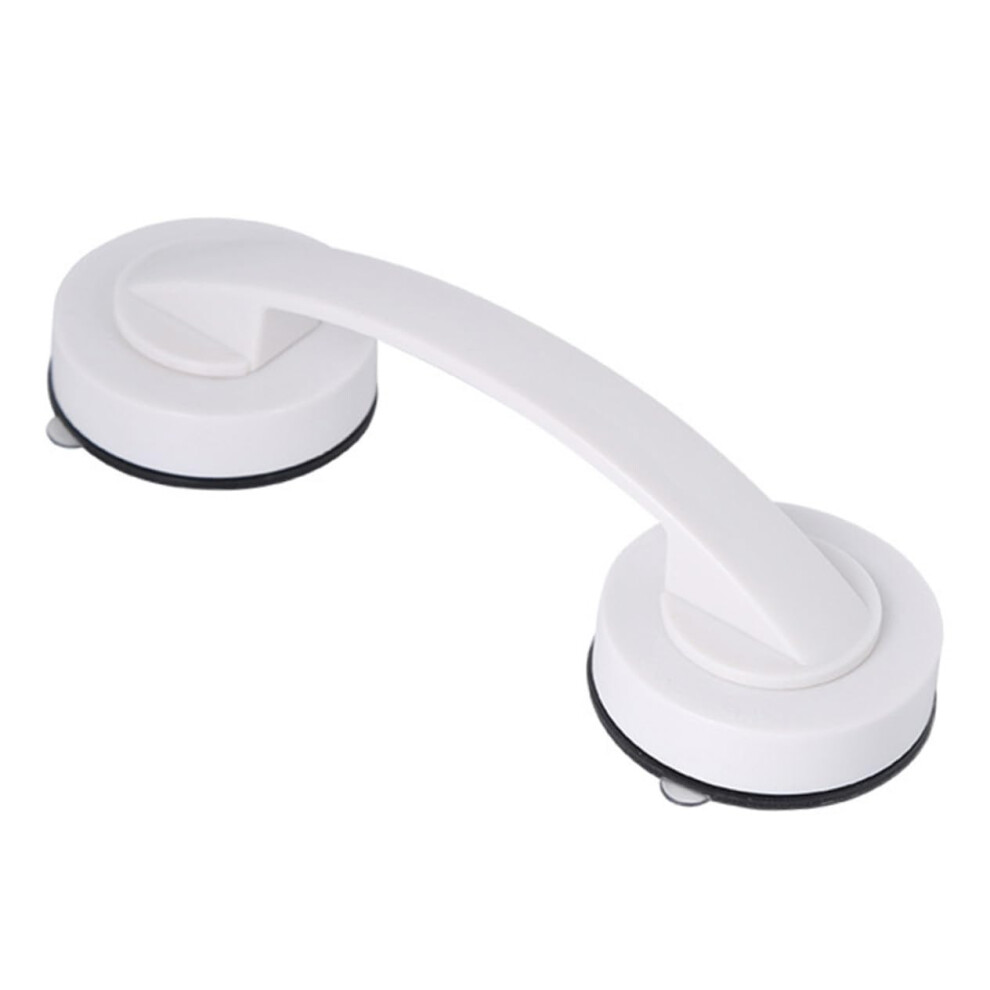 Suction Grab Bar For Shower Strong Suction Cup No Drilling Required Reusable Bathroom Safety Rail For Smooth Tiles Glass Marble Walls