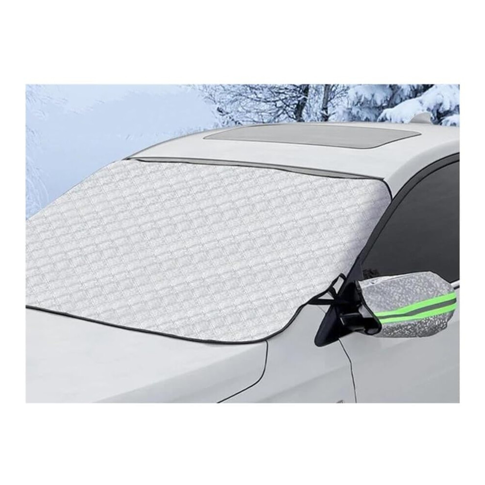 Car Screen Cover Thickened Windshield Cover For Sun Protection And Waterproof Outdoor Hail Uv Winter Snow Dust Shade 9347817240832