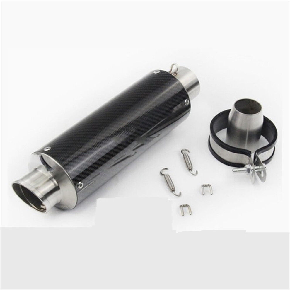 Motorcycle Silencer Db Killer Muffler Carbon Fiber Left Right 51Mm Exhaust 9382693758583