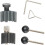Timing Belt Tool Set for Precise Engine Timing and Crankshaft Locking, Professional Auto 2