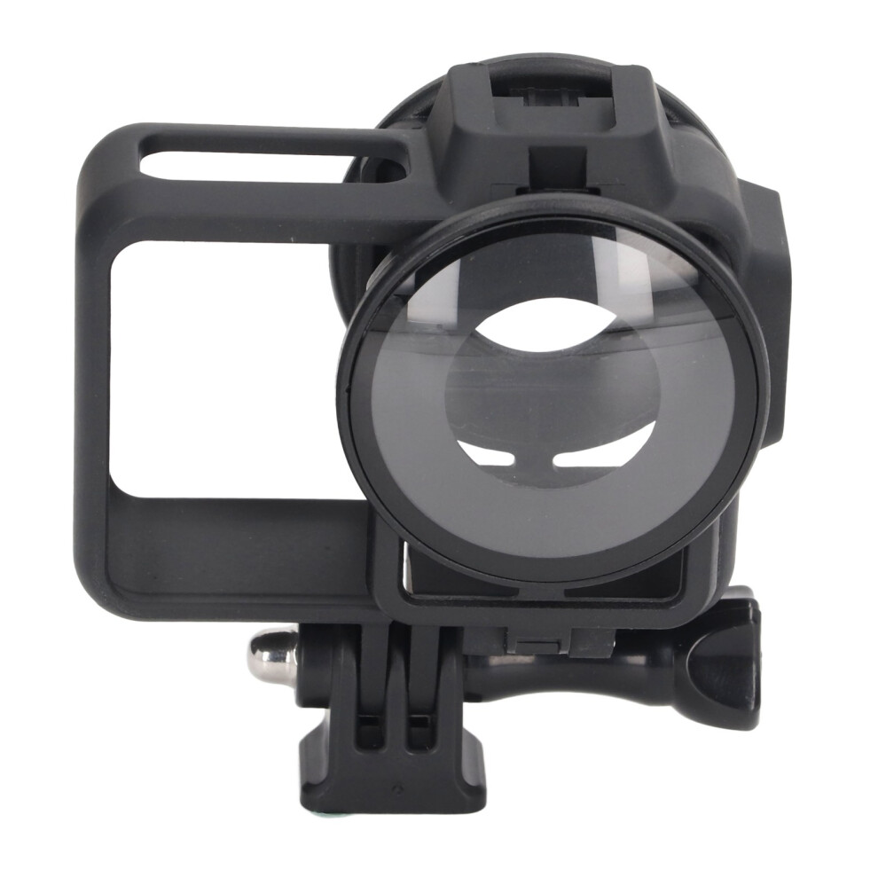 Action Camera Lens Protector Frame For Insta360 One Rs, Abs & Glass 9351373789254