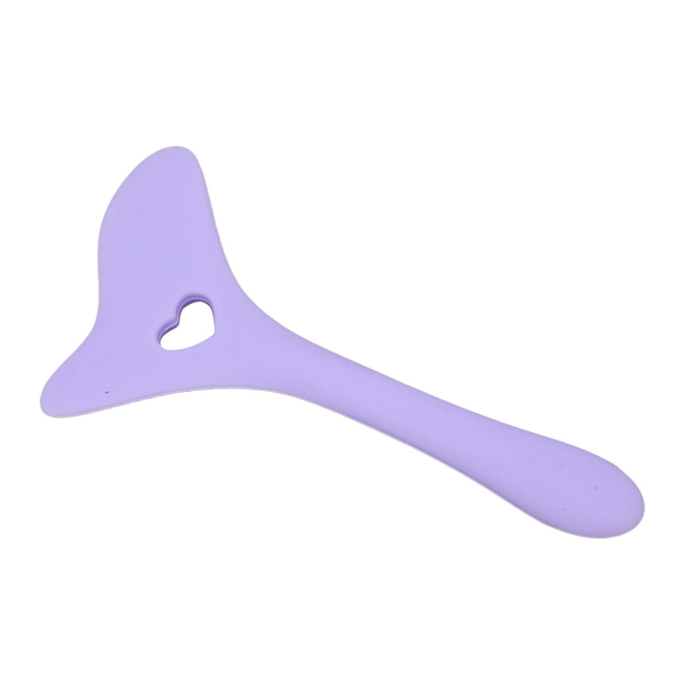 Cream/Purple Eye Makeup Application Tool With Silicone & Applicator Reusable