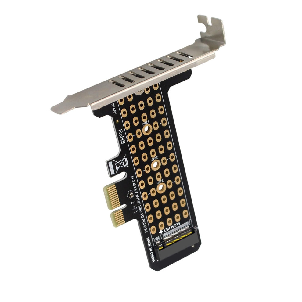 Nvme Pcie Adapter Card 32Gbps Transfer With Heat Dissipation And Metal Bracket For Desktop Pc 9382693934253