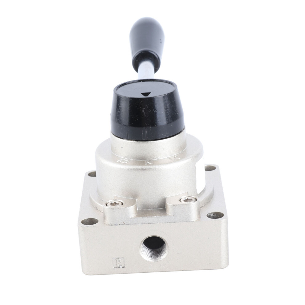 Hv-02 Air Hand Valve Rotary Lever 3-Position 4-Way Pneumatic Flow Switch 4931373791423
