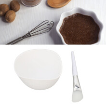 Kit per maschera viso in silicone fai-da-te con spazzola facile da pulire per la cura della pelle