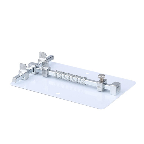 Adjustable PCB Holder for Phone , Motherboard Clamp Stand for Soldering and Electronics Fix