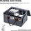 Motorhome Camping Tableware Storage Felt Bag with Removable Divider  Lid 5