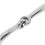 Pferdemaulgebiss, Edelstahl, loser Ring, 10