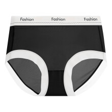 Women's Sexy XXL Soft Panties Women's Lace Underwear White Waist Briefs